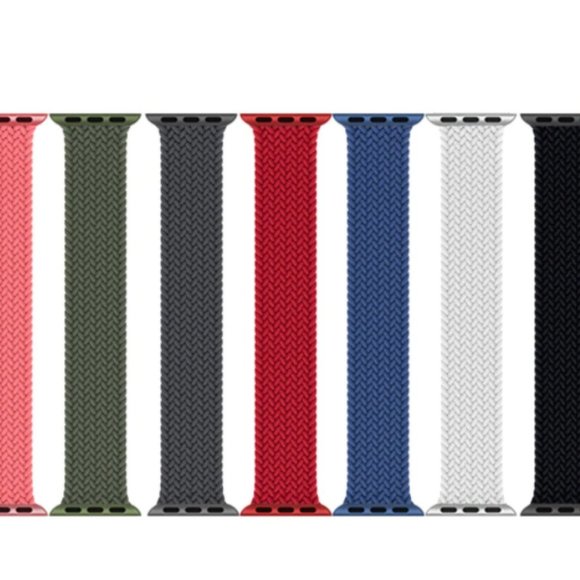 NEW Charcoal Braided Solo Loop For Apple Watch - Picture 5 of 7